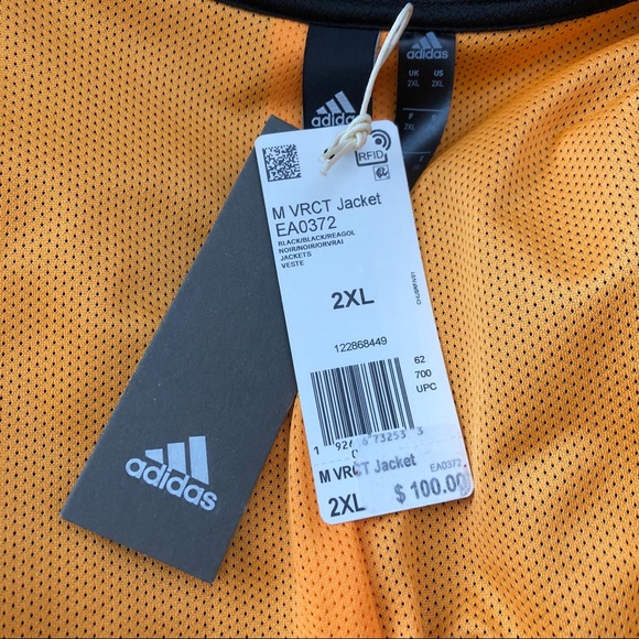 adidas | Jackets \u0026 Coats | Adidas M Vrct Jacket Ea372 Nwt | Poshmark